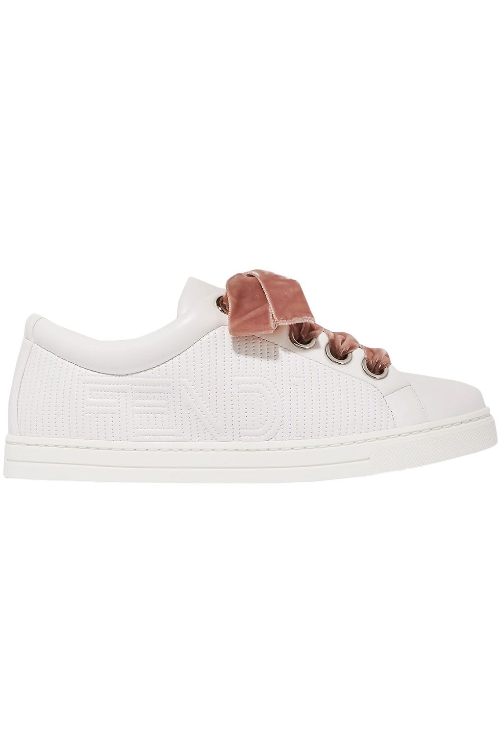 FENDI Leather sneakers | Sale up to 70% off | THE OUTNET