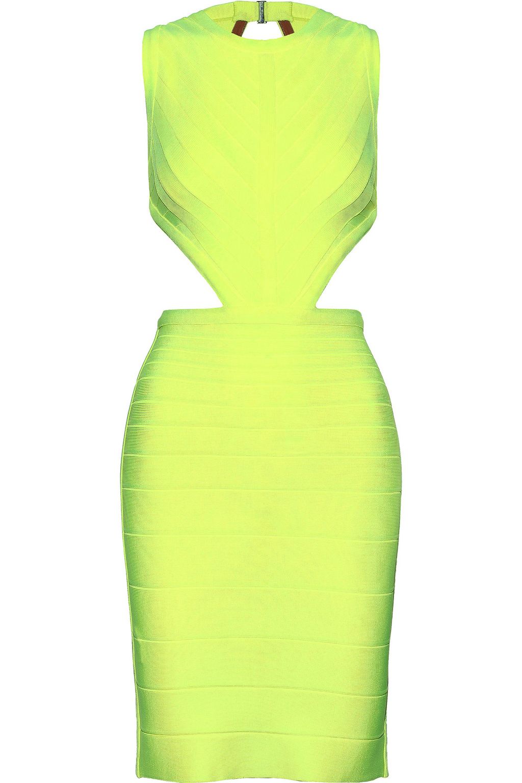 herve leger yellow dress