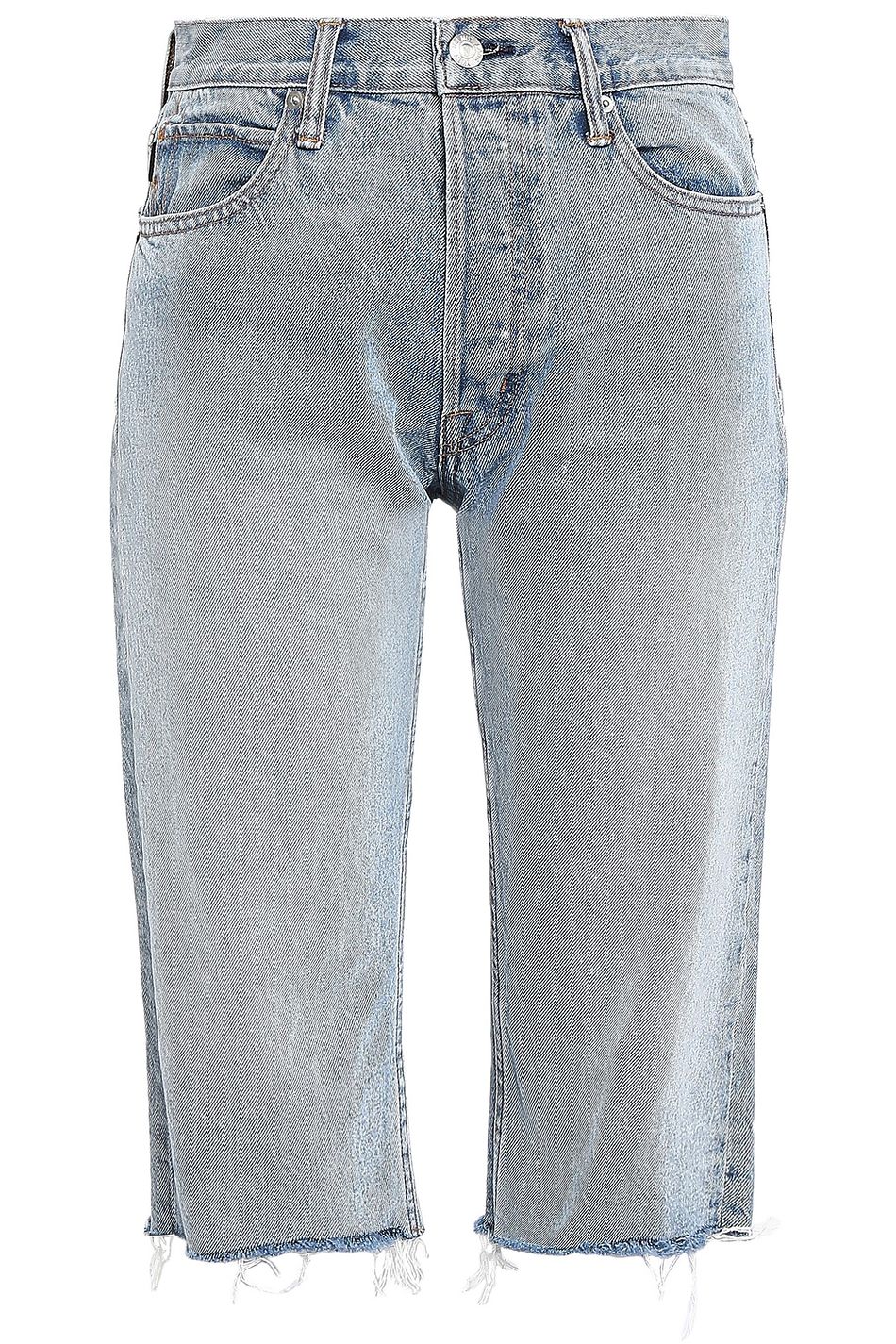 straight leg jeans short length
