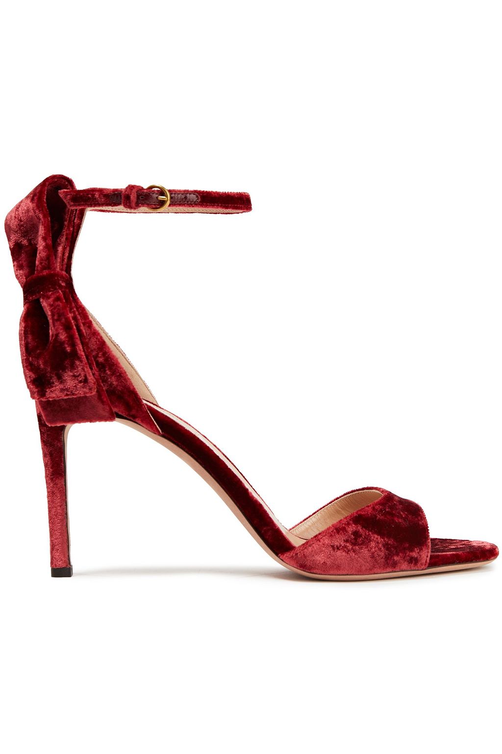 valentino velvet sandals