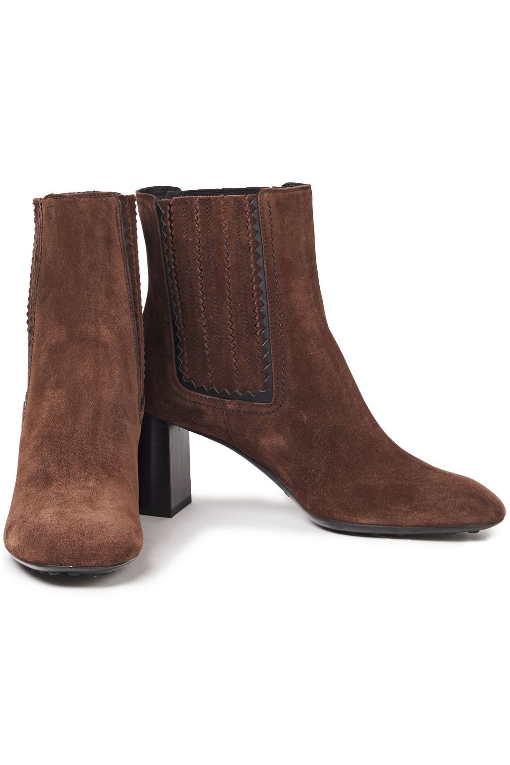 TOD'S Ankle Boots aus Veloursleder