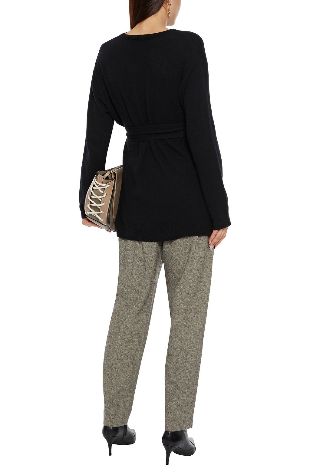 VALENTINO GARAVANI Belted cashmere sweater