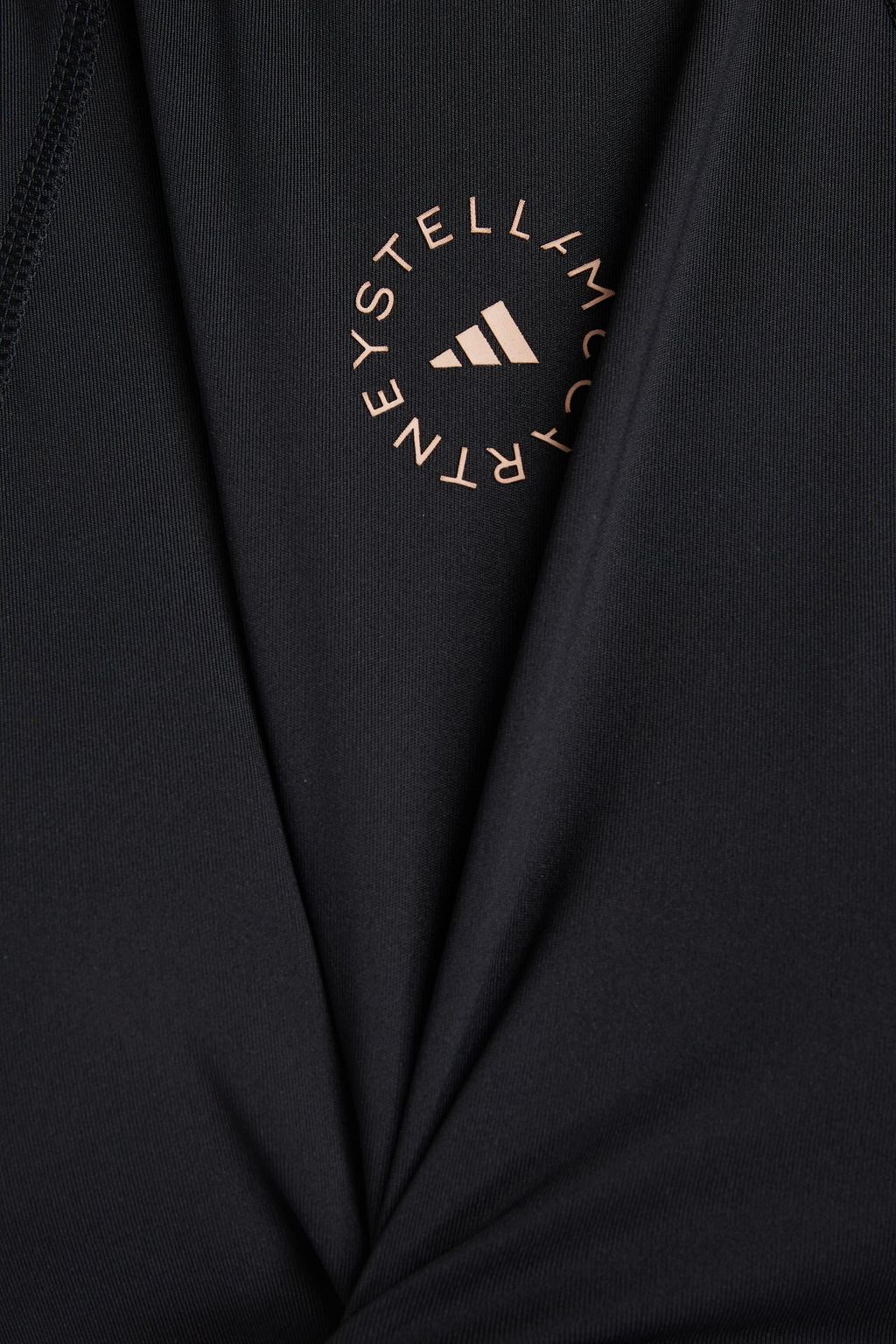 ADIDAS BY STELLA MCCARTNEY TruePace cropped stretch-jersey top