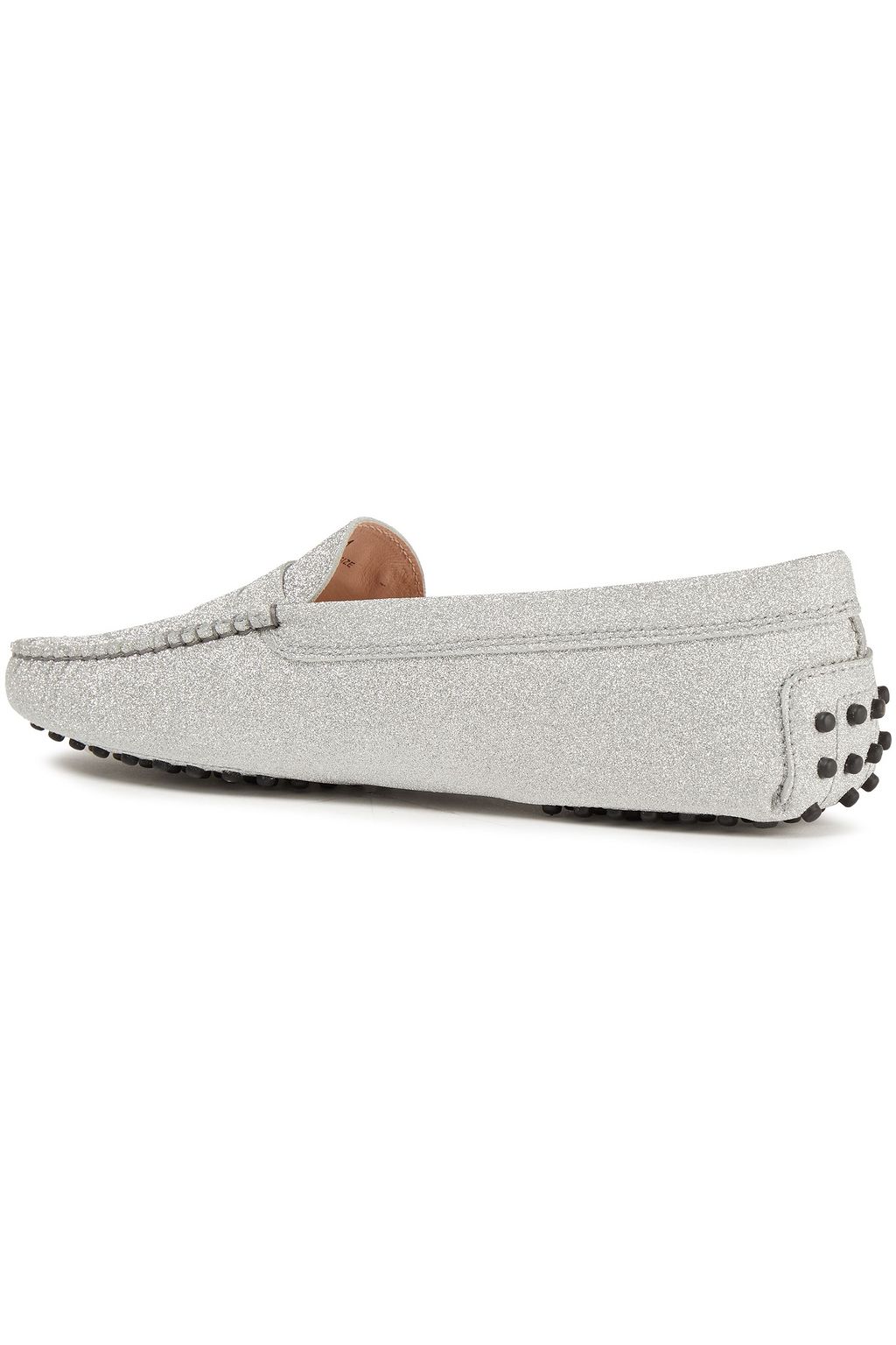TOD'S حذاء  لوفر "جومينو" من الجلد مزيّن بالترتر
