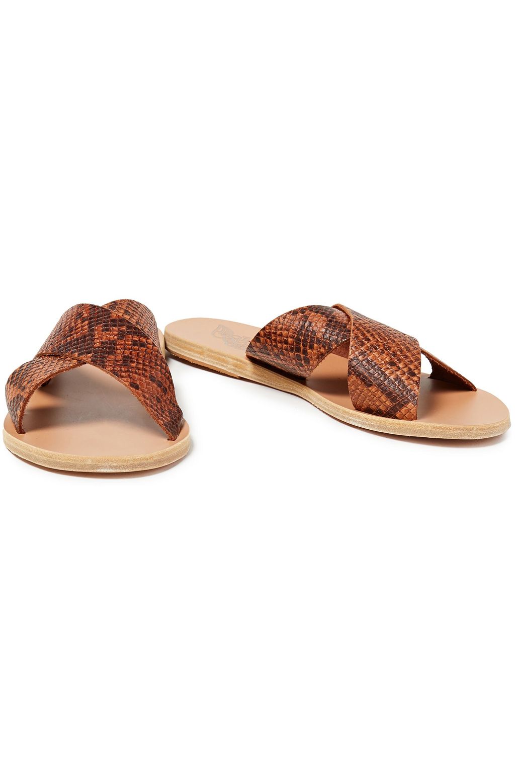 ANCIENT GREEK SANDALS Thais raffia sandals