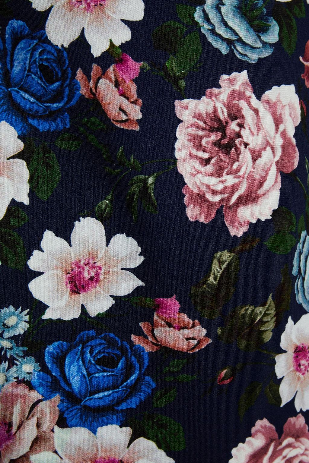ERDEM Reese floral-print ponte dress