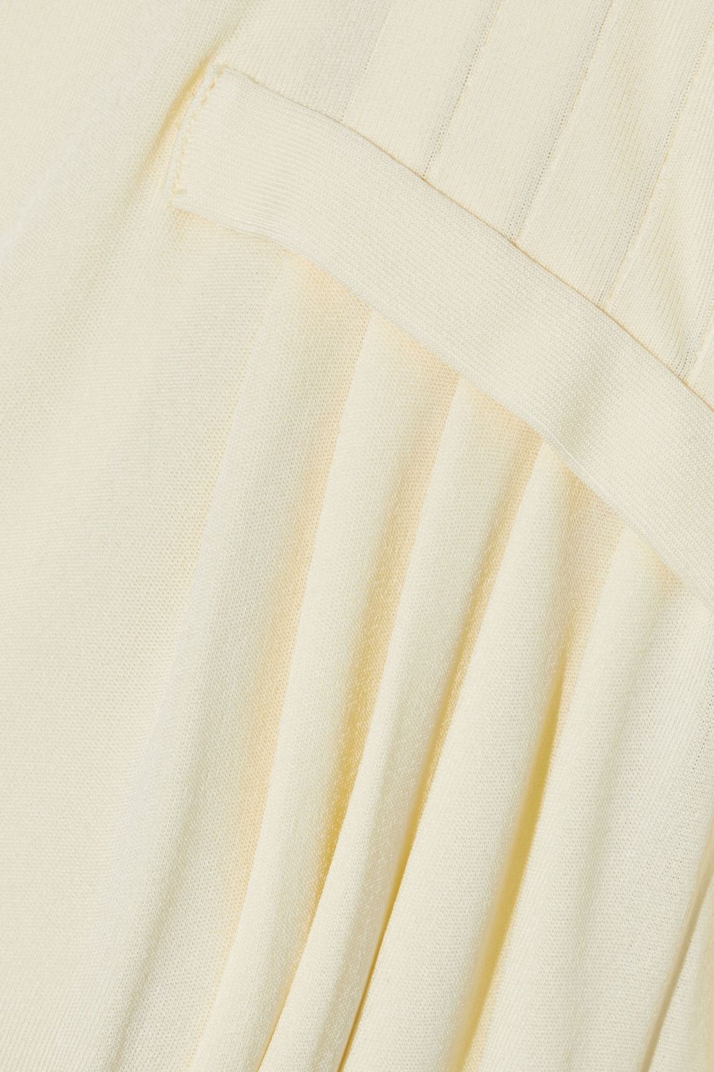 PROENZA SCHOULER Pleated crepe-jersey wrap top