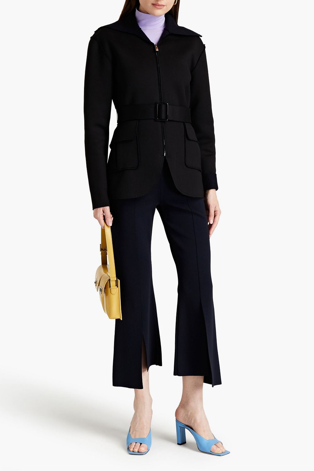 NINA RICCI 폰테 벨티드 카디건