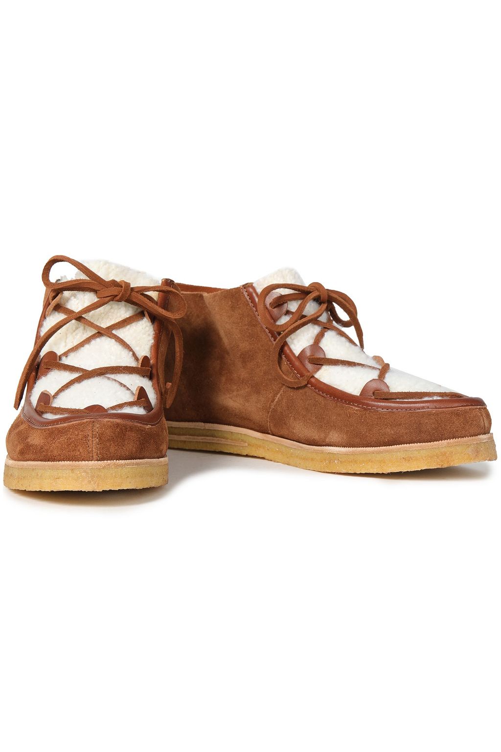 ANCIENT GREEK SANDALS Hera shearling ankle boots