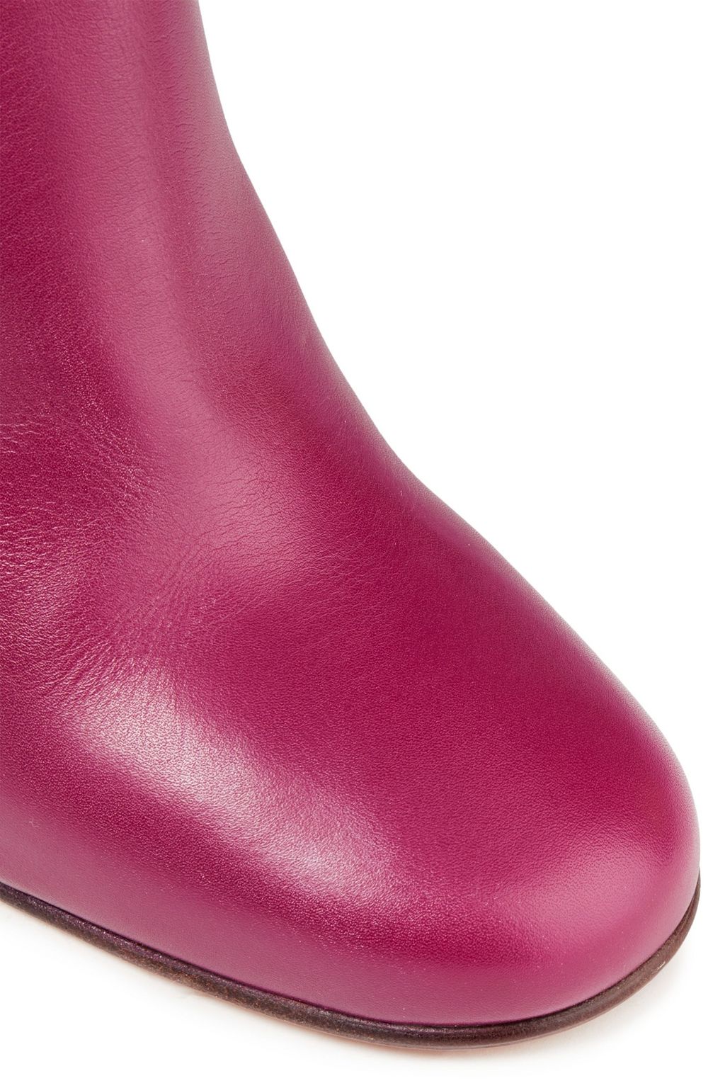 VALENTINO GARAVANI Rockstud leather knee boots