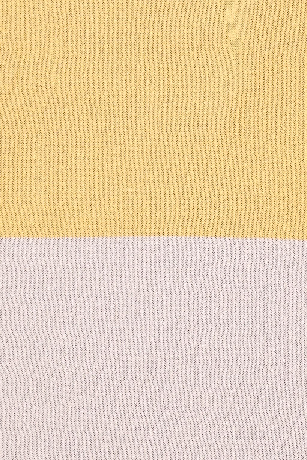 M MISSONI Color-block cotton scarf