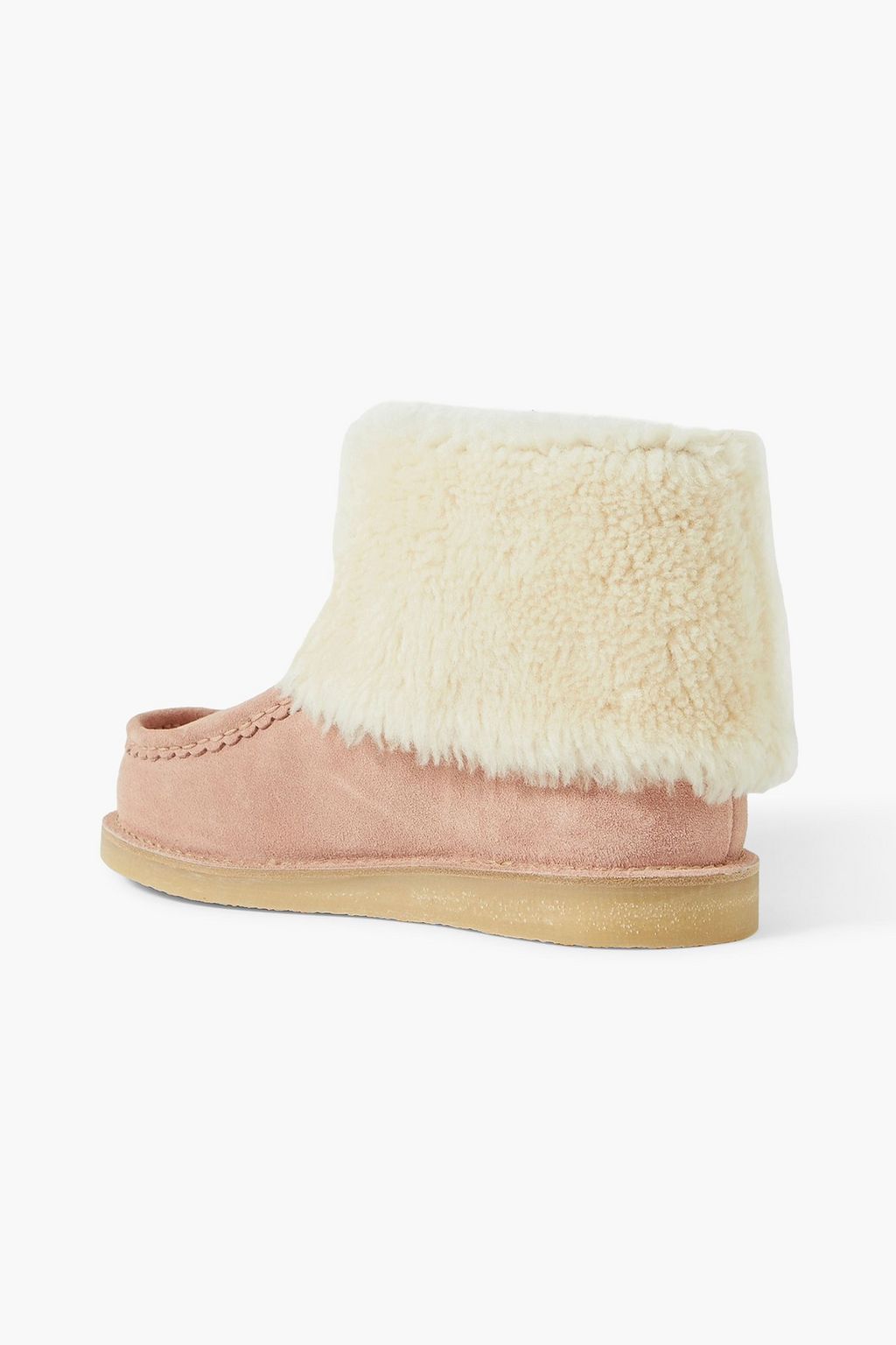 CHLOÉ Jessie shearling-lined suede ankle boots