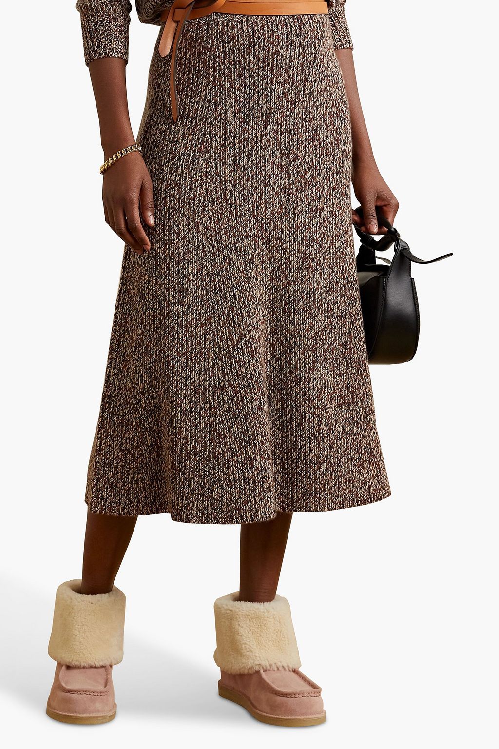 CHLOÉ Jessie shearling-lined suede ankle boots