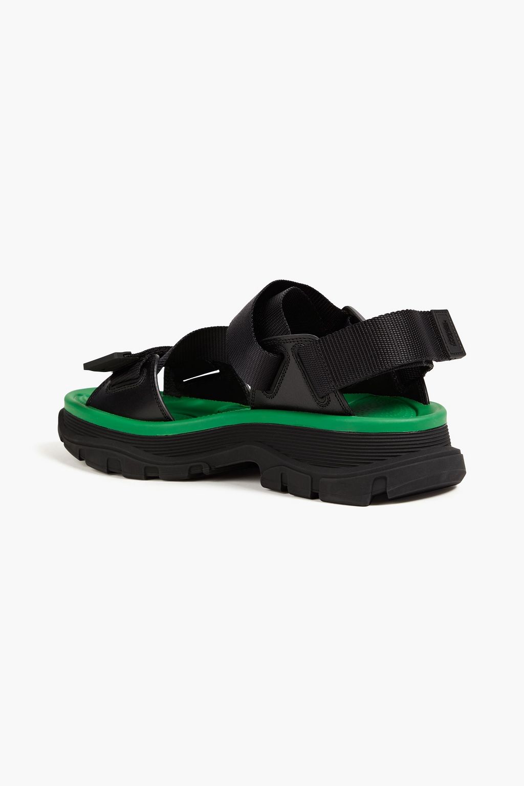 ALEXANDER MCQUEEN Tread webbing sandals | THE OUTNET