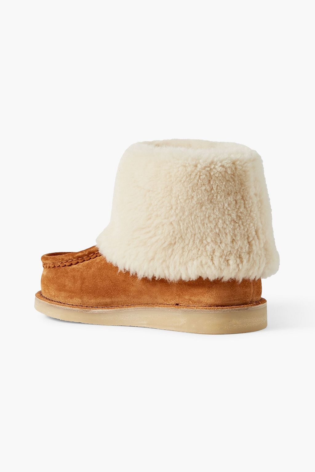 CHLOÉ Jessie shearling-lined suede ankle boots