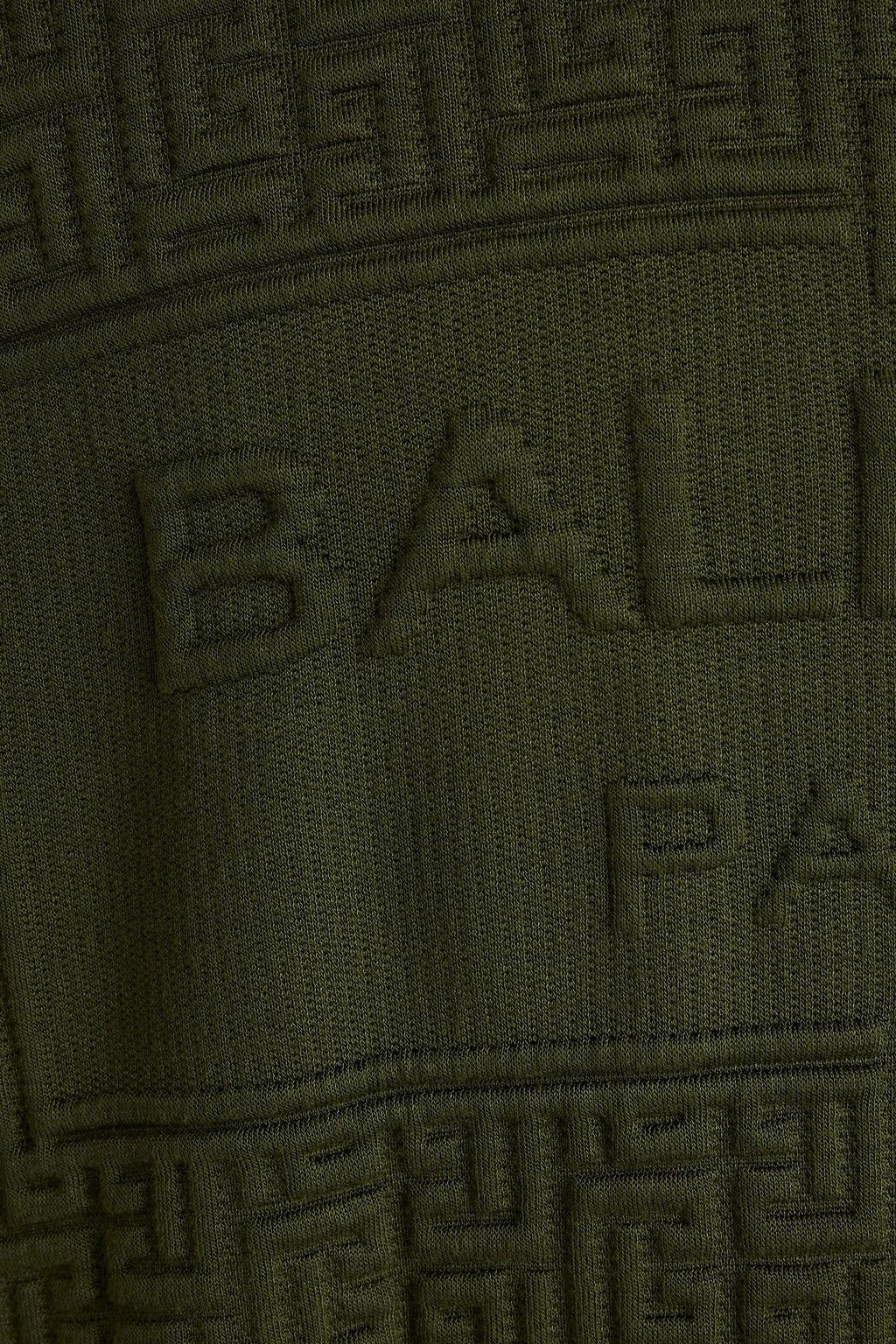 BALMAIN Matelassé hoodie