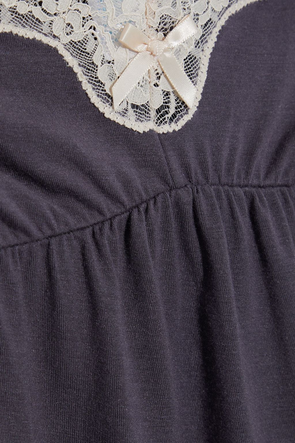 EBERJEY Lady Godiva lace-trimmed stretch-modal jersey camisole