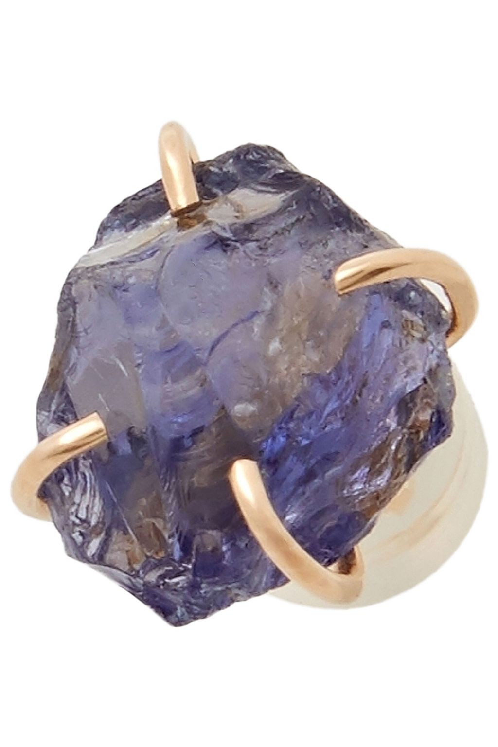 MELISSA JOY MANNING 14-karat gold iolite earrings