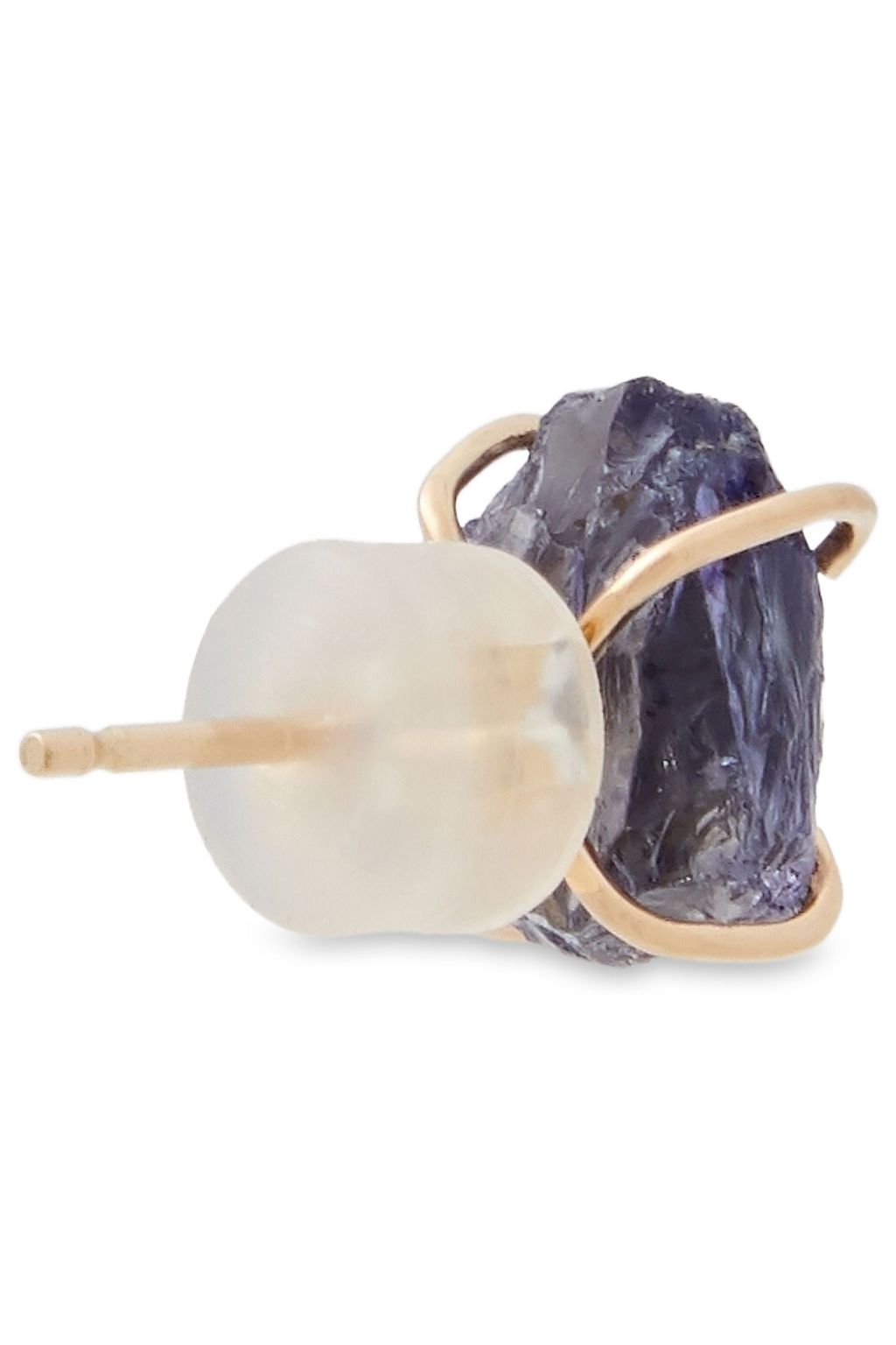 MELISSA JOY MANNING 14-karat gold iolite earrings