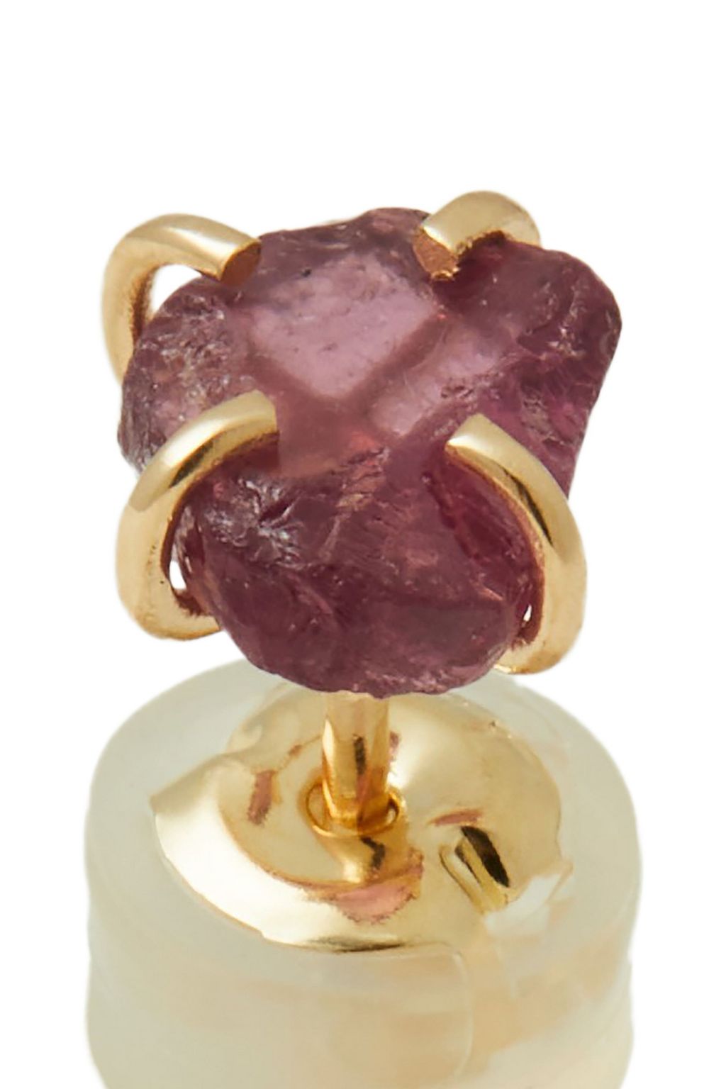 MELISSA JOY MANNING 14-karat gold rhodolite earrings