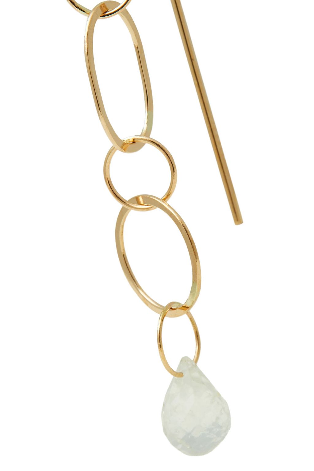 MELISSA JOY MANNING 14-karat gold topaz earrings