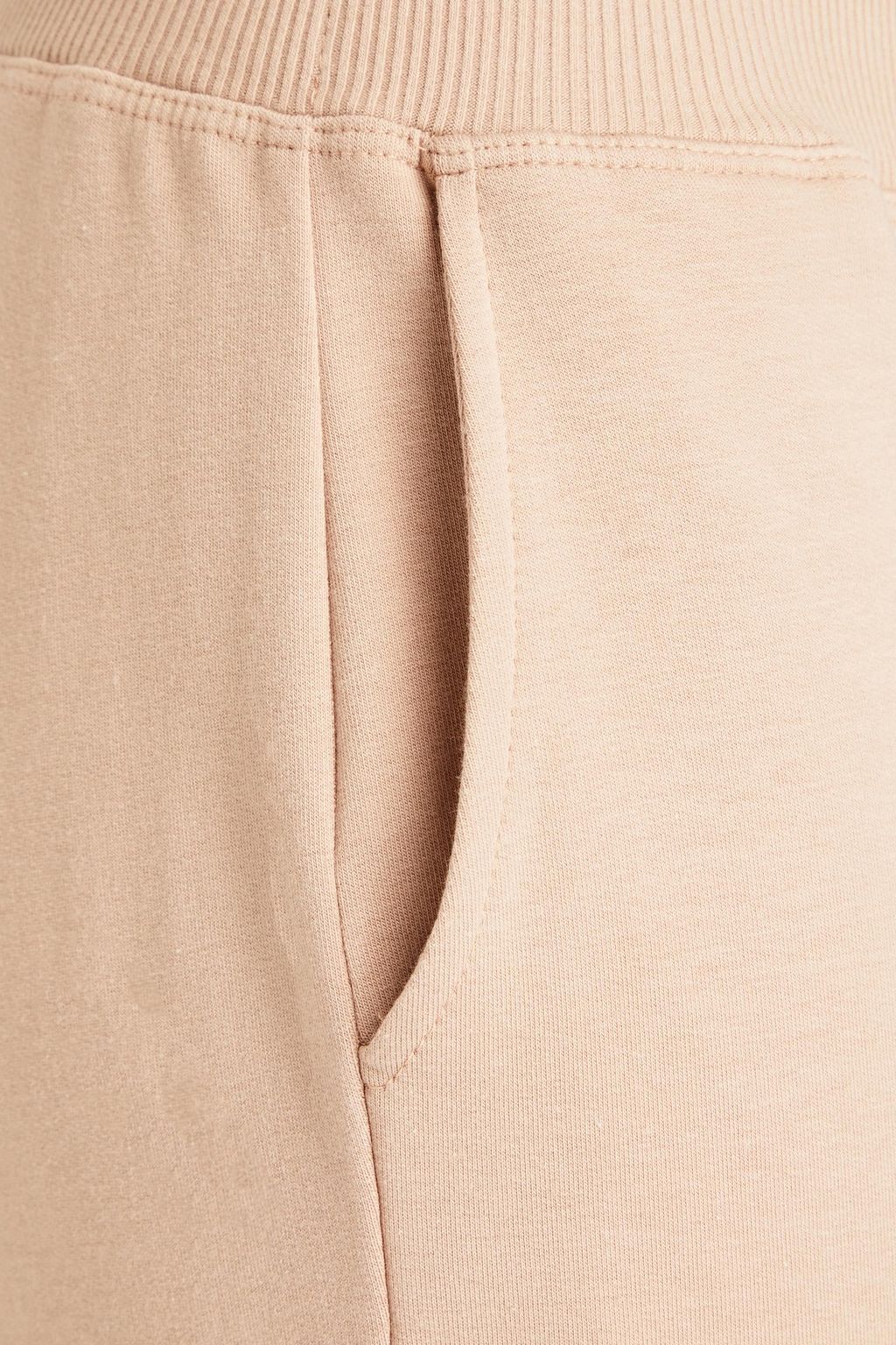 L'AGENCE Stretch cotton and modal-blend track pants