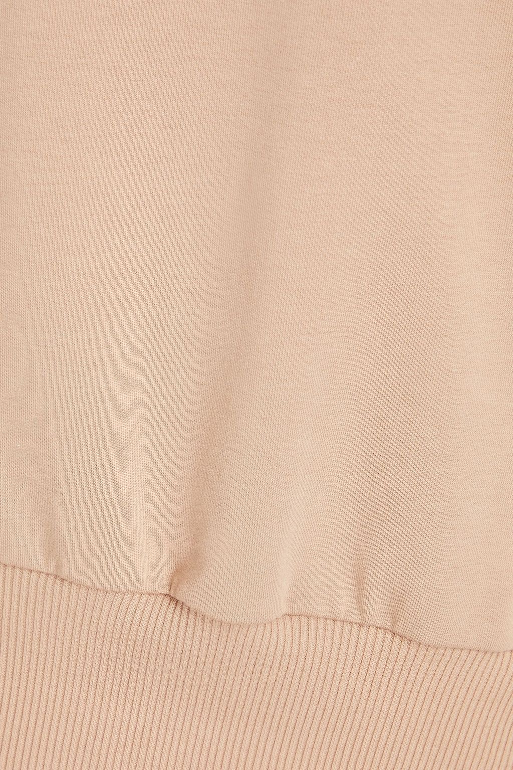 L'AGENCE Stretch cotton and modal-blend sweatshirt