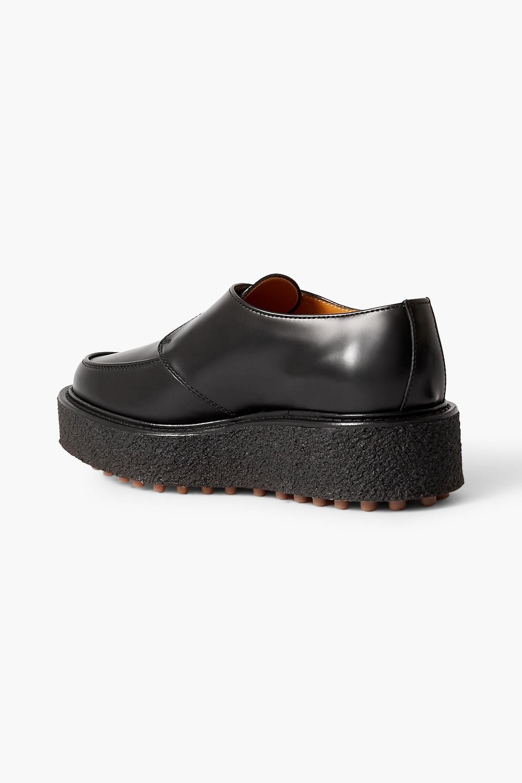 TOD'S Leather platform loafers