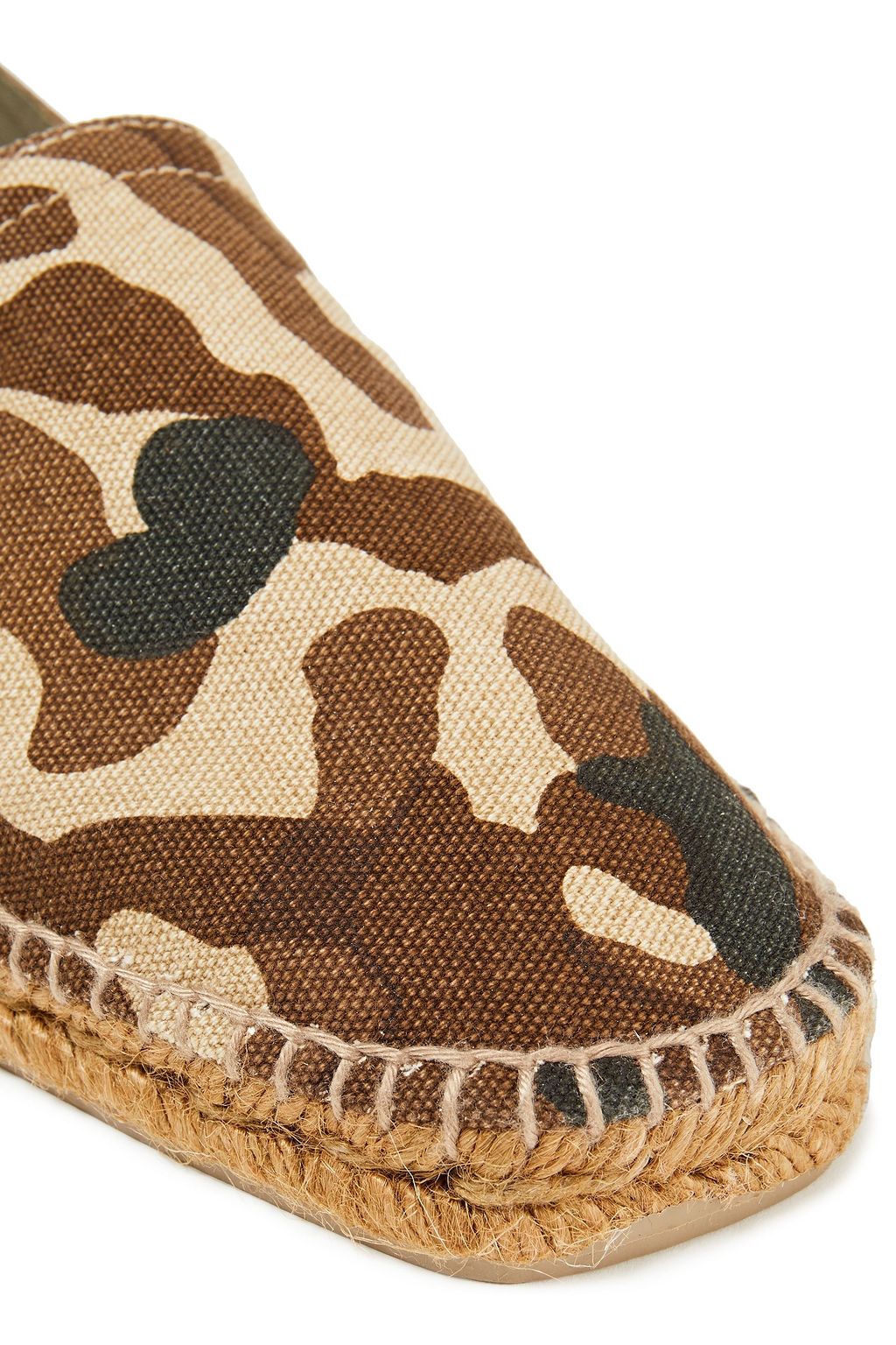 CASTAÑER Camouflage-print canvas espadrilles