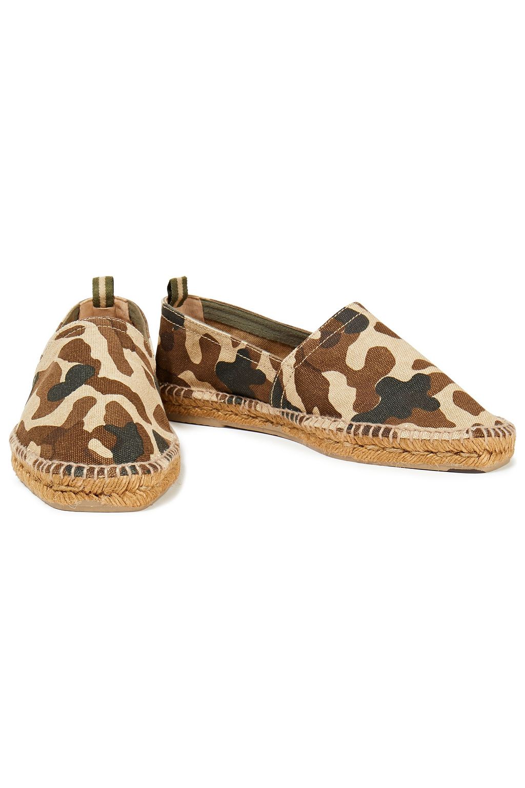 CASTAÑER Camouflage-print canvas espadrilles