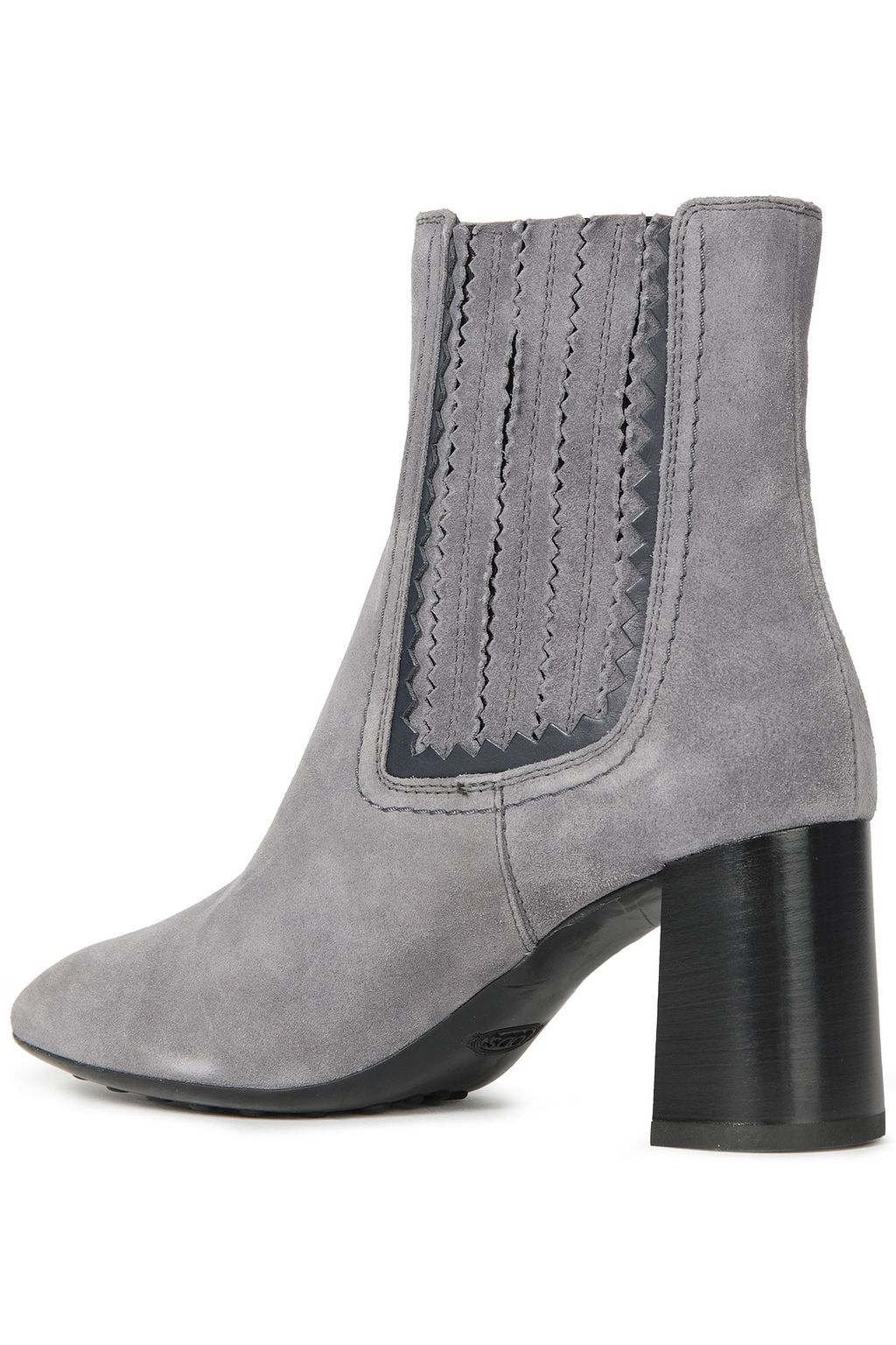 TOD'S Ankle Boots aus Veloursleder