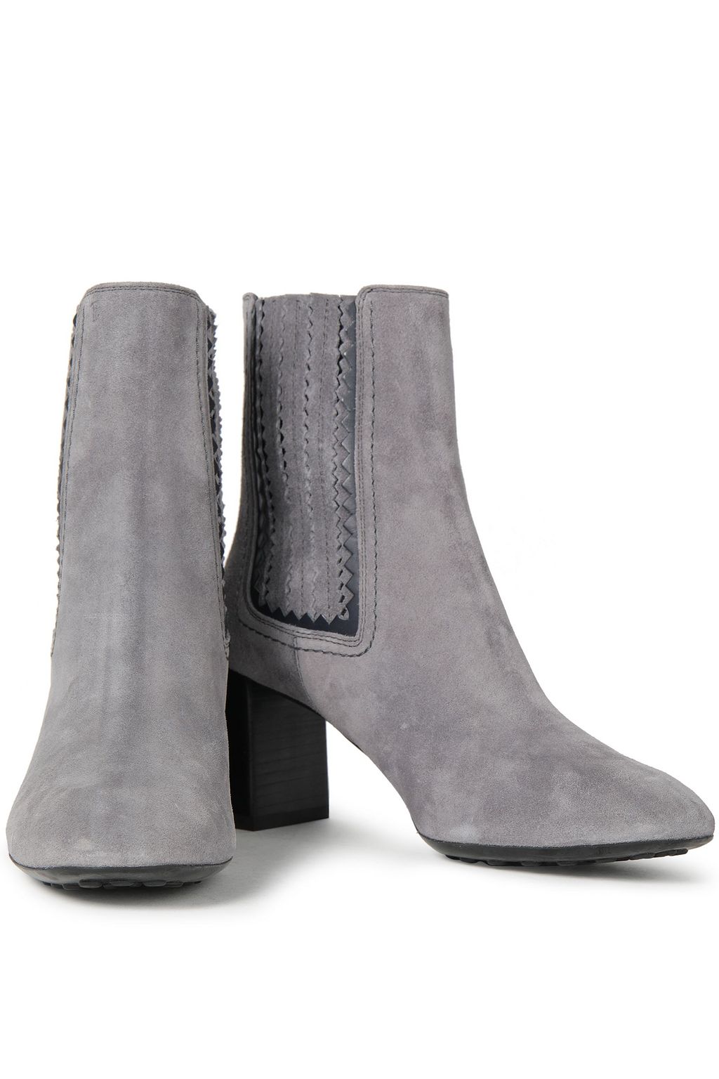 TOD'S Ankle Boots aus Veloursleder