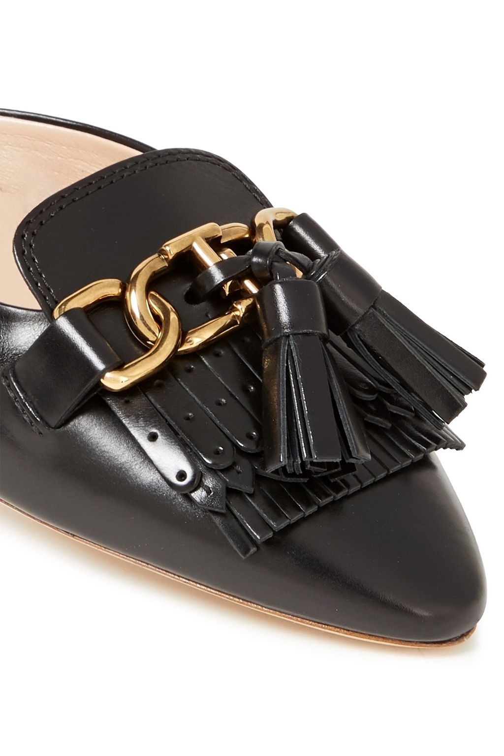TOD'S Verzierte Mules aus Leder
