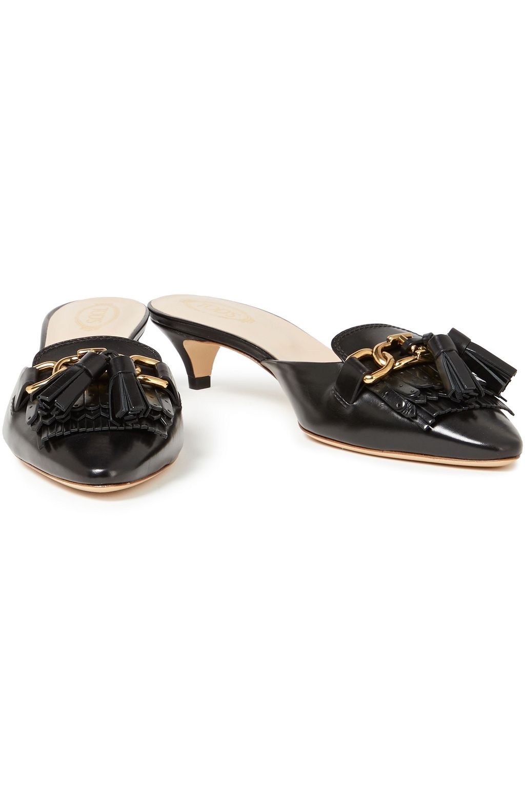 TOD'S Verzierte Mules aus Leder