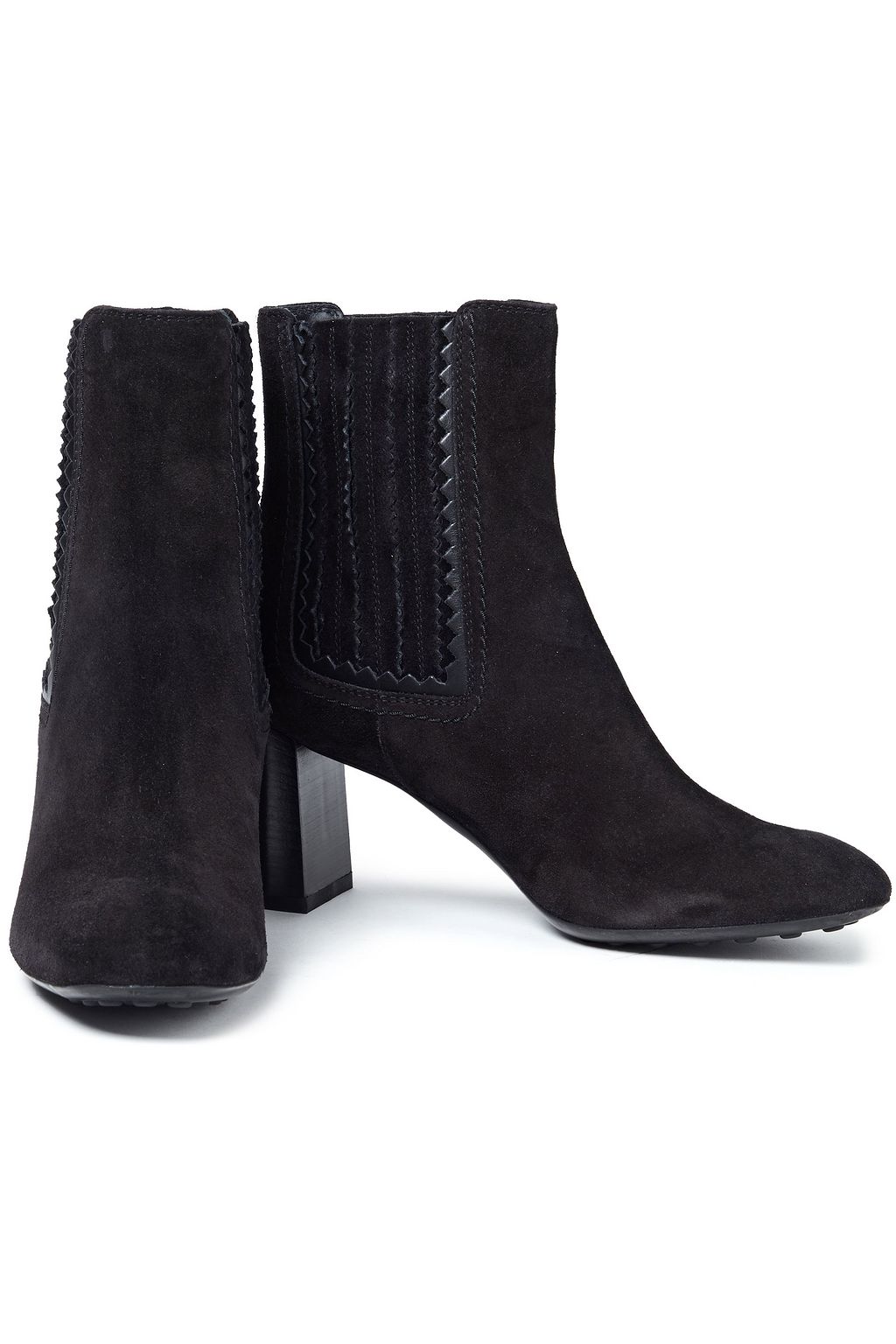 TOD'S Ankle Boots aus Veloursleder