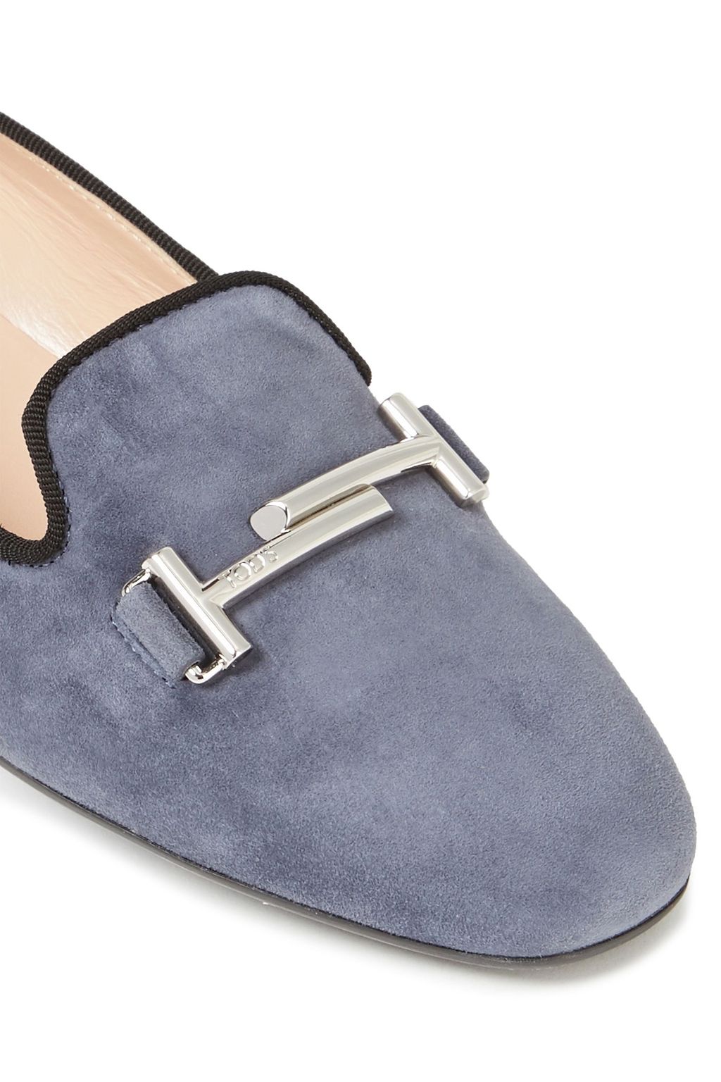 TOD'S Double T suede loafers
