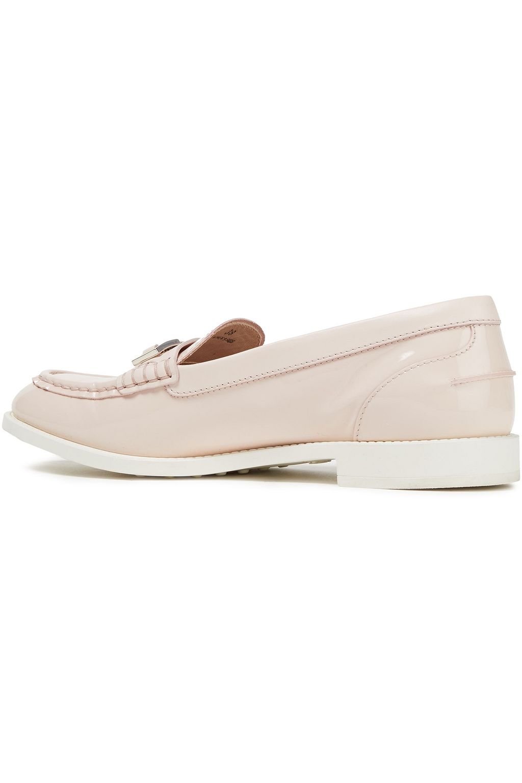 TOD'S Loafers aus Lackleder mit Verzierung