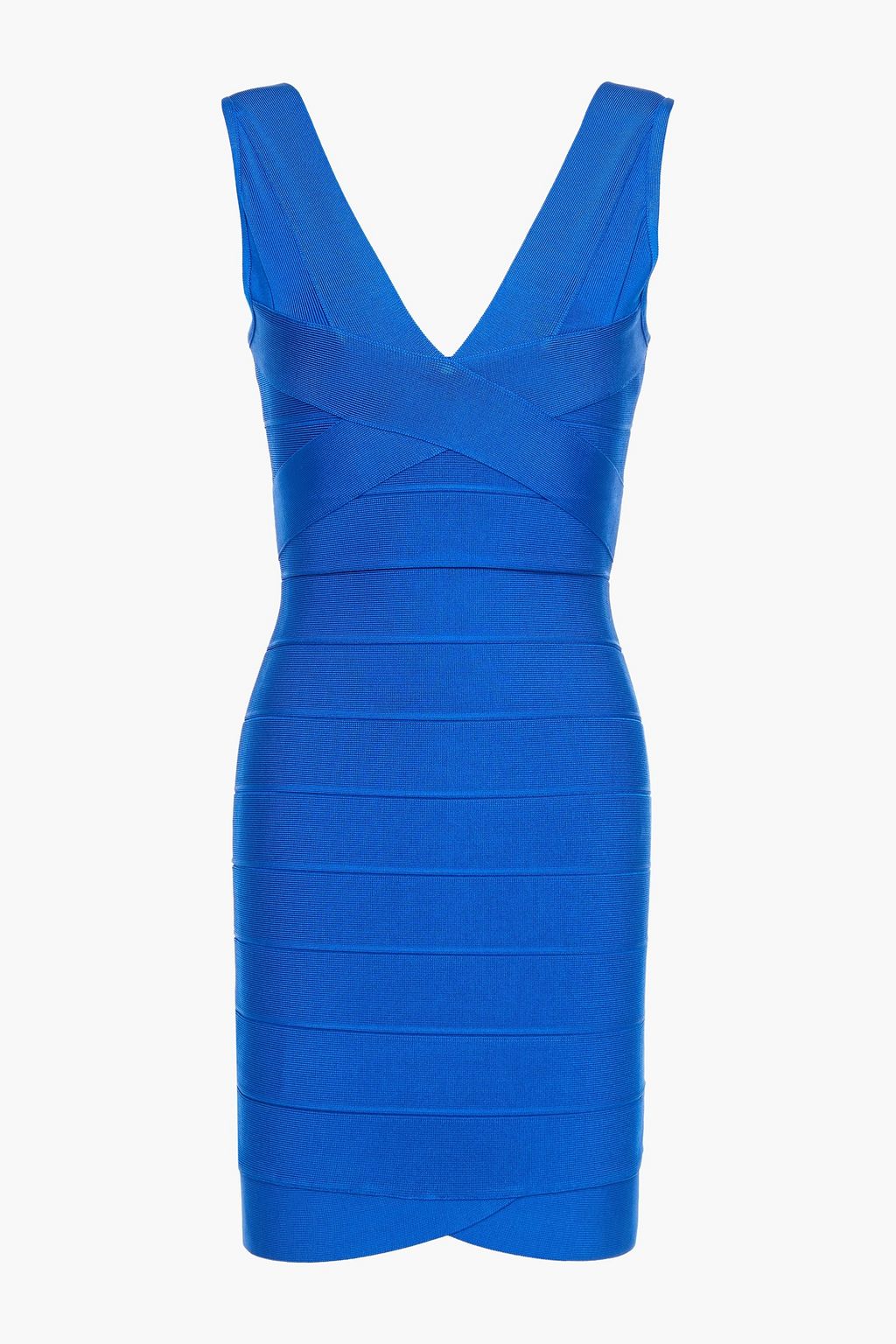 Cobalt blue Bandage mini dress | Sale ...