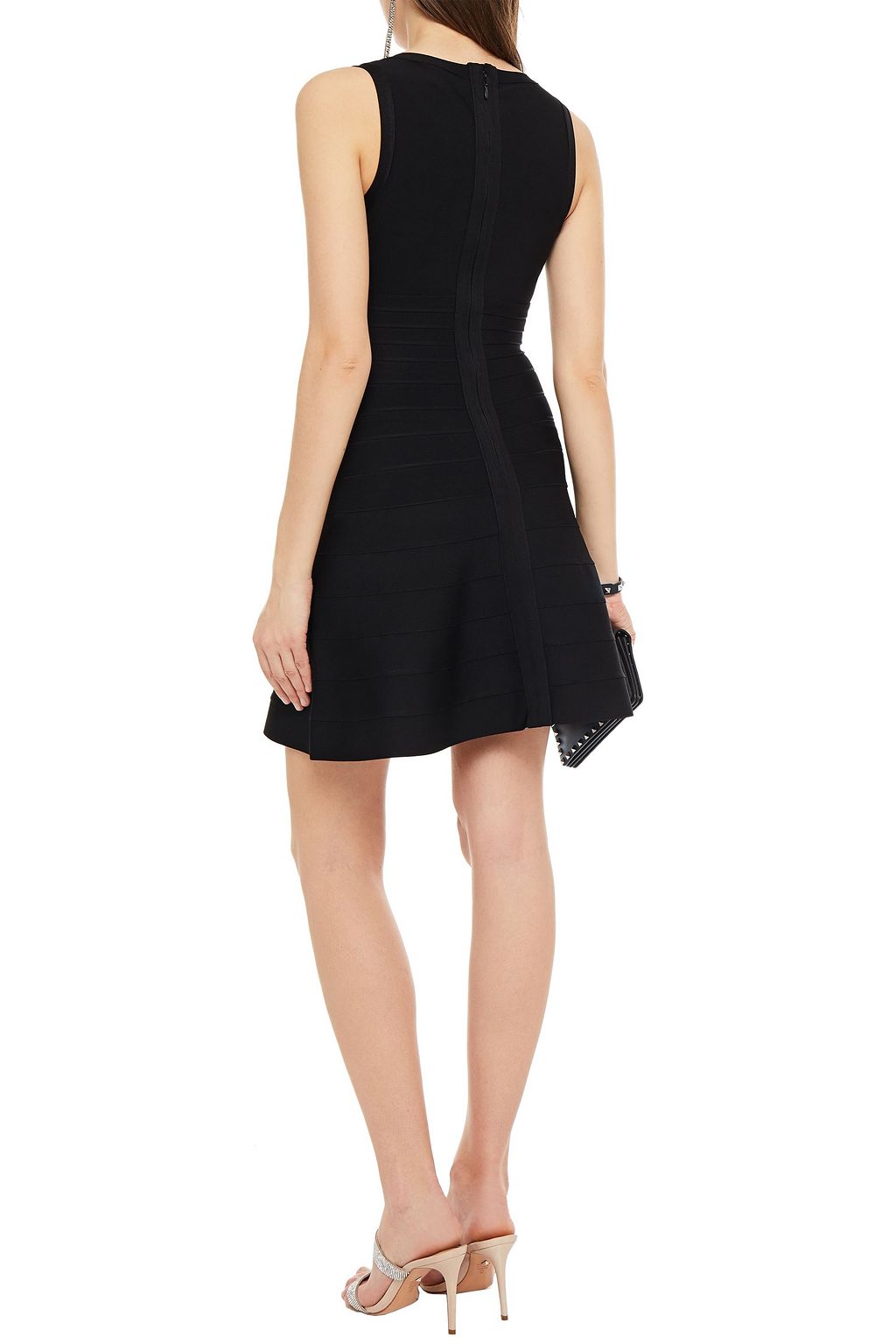 HERVÉ LÉGER Fluted bandage mini dress