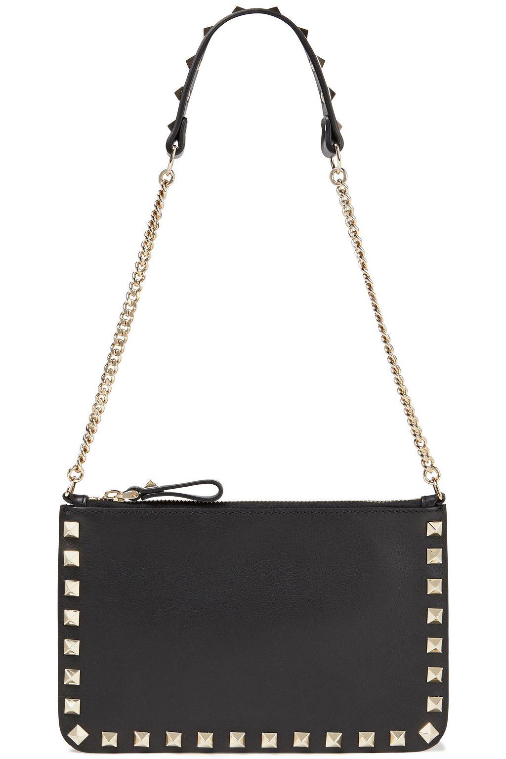 VALENTINO GARAVANI Rockstud leather shoulder bag THE