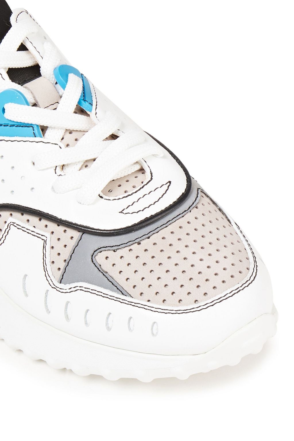 TOD'S Sneakers aus perforiertem Leder