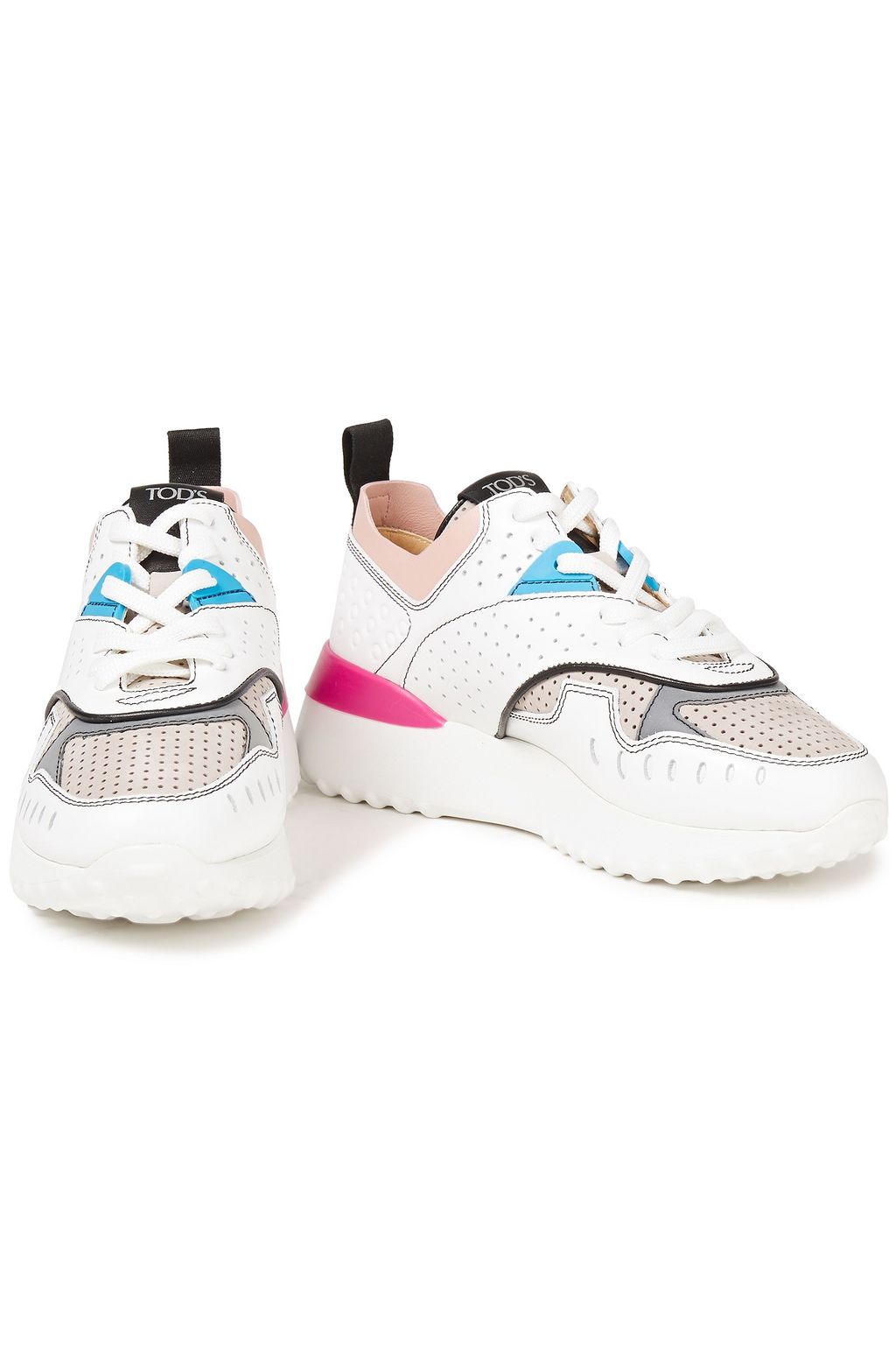 TOD'S Sneakers aus perforiertem Leder