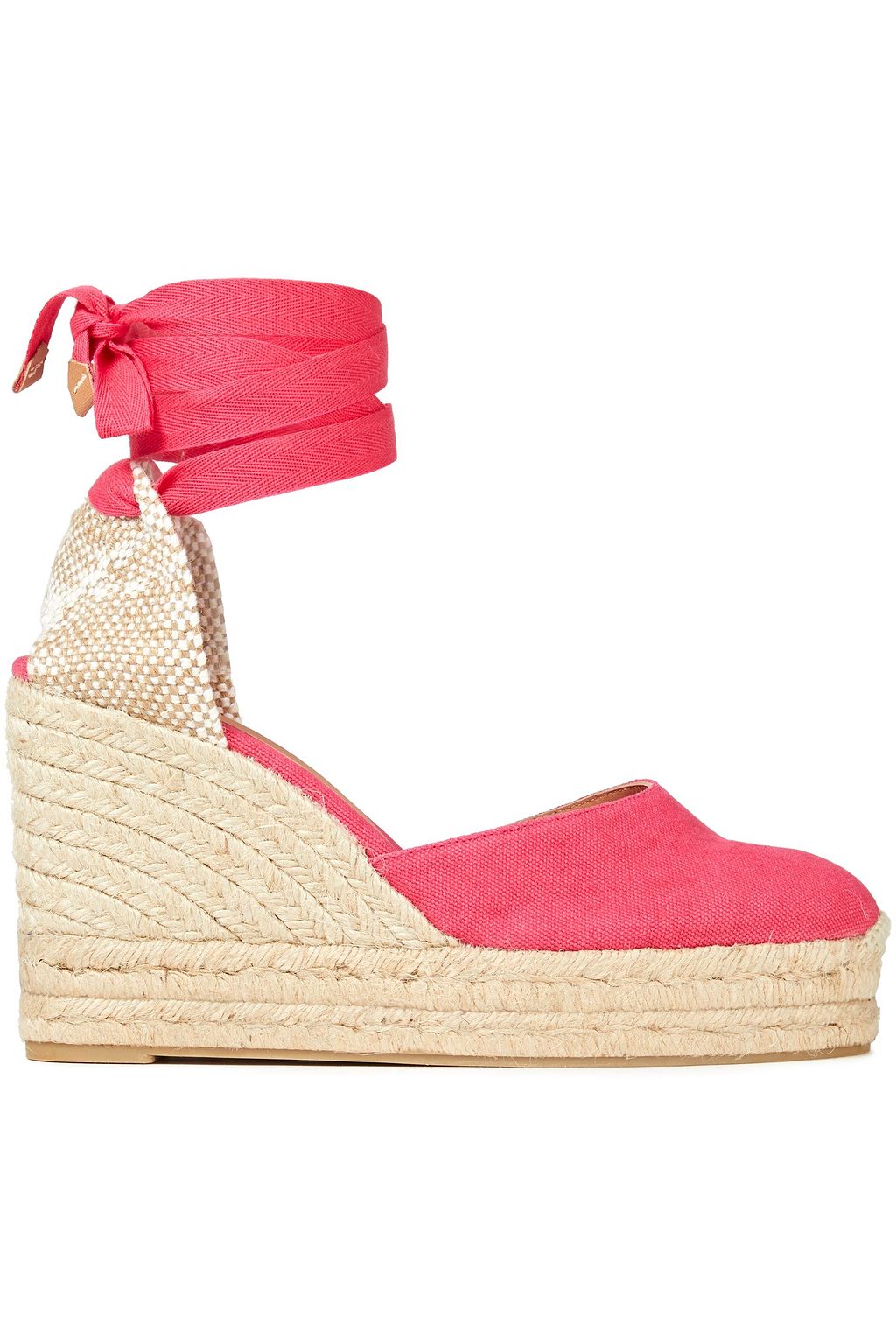 castaner pink wedges