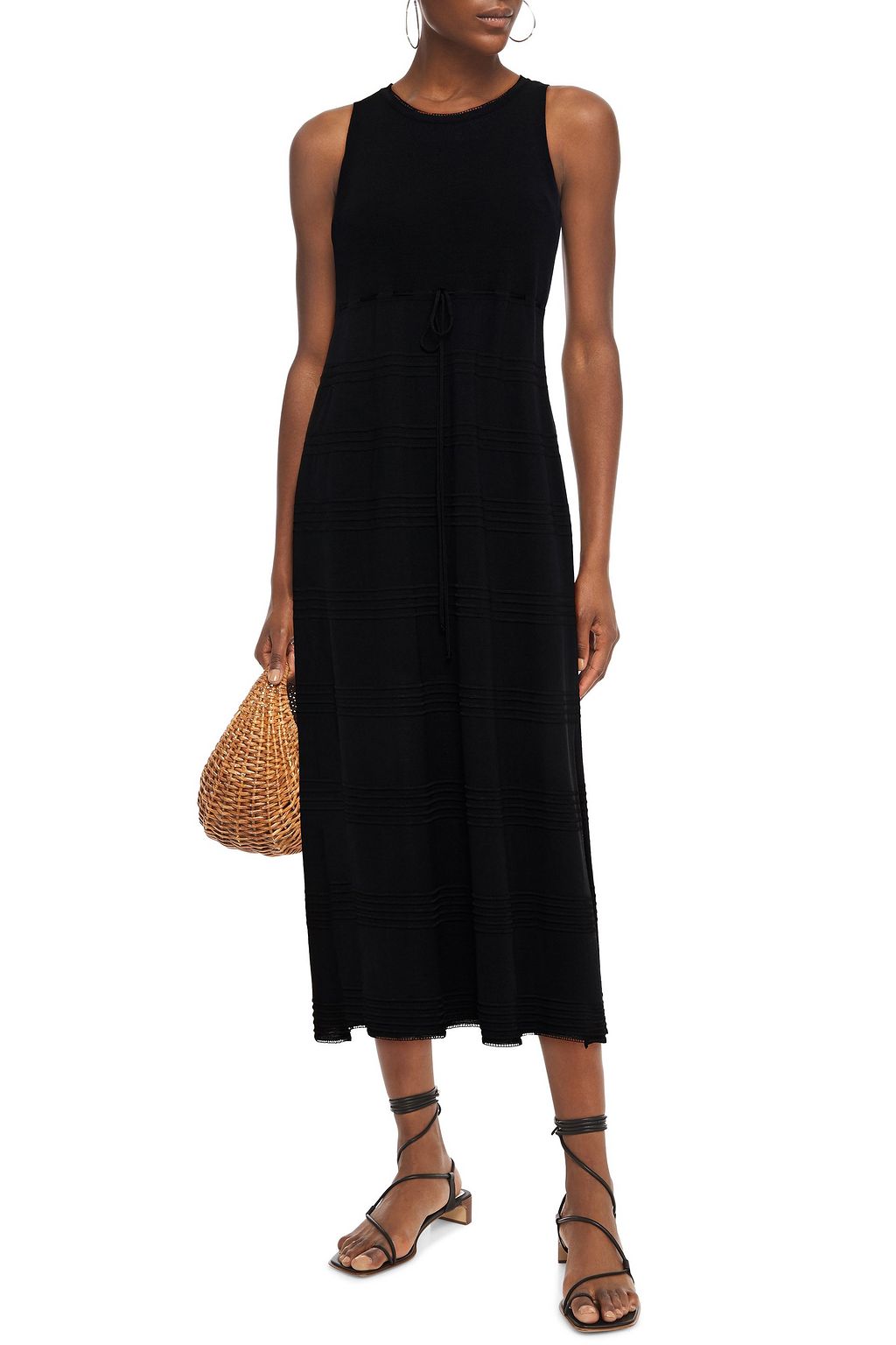 M MISSONI Jacquard-knit wool-blend midi dress