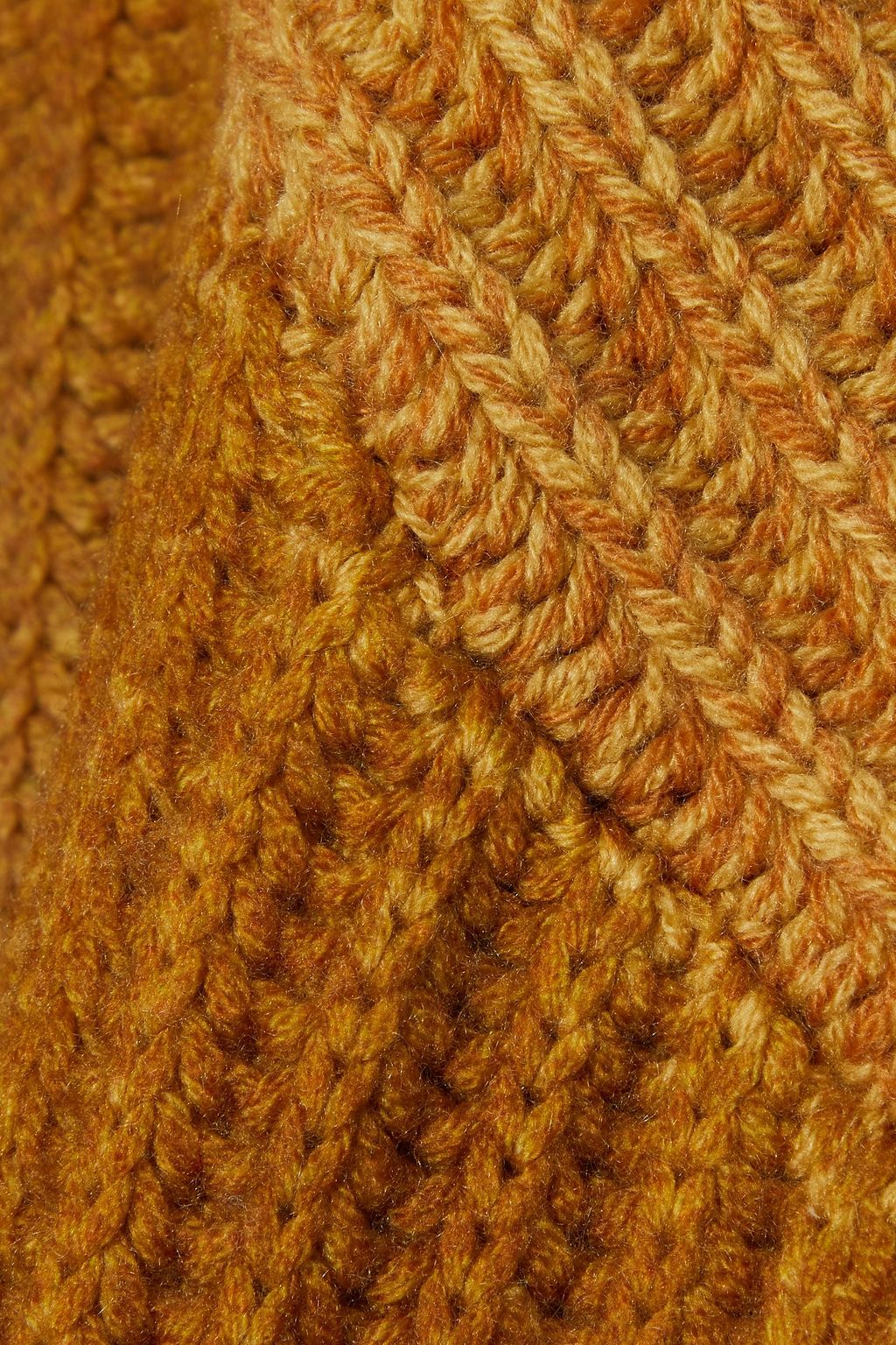 NAADAM Dégradé ribbed wool and cashmere-blend sweater