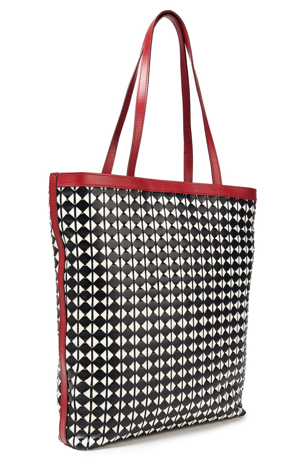 SERAPIAN Mosaico leather tote