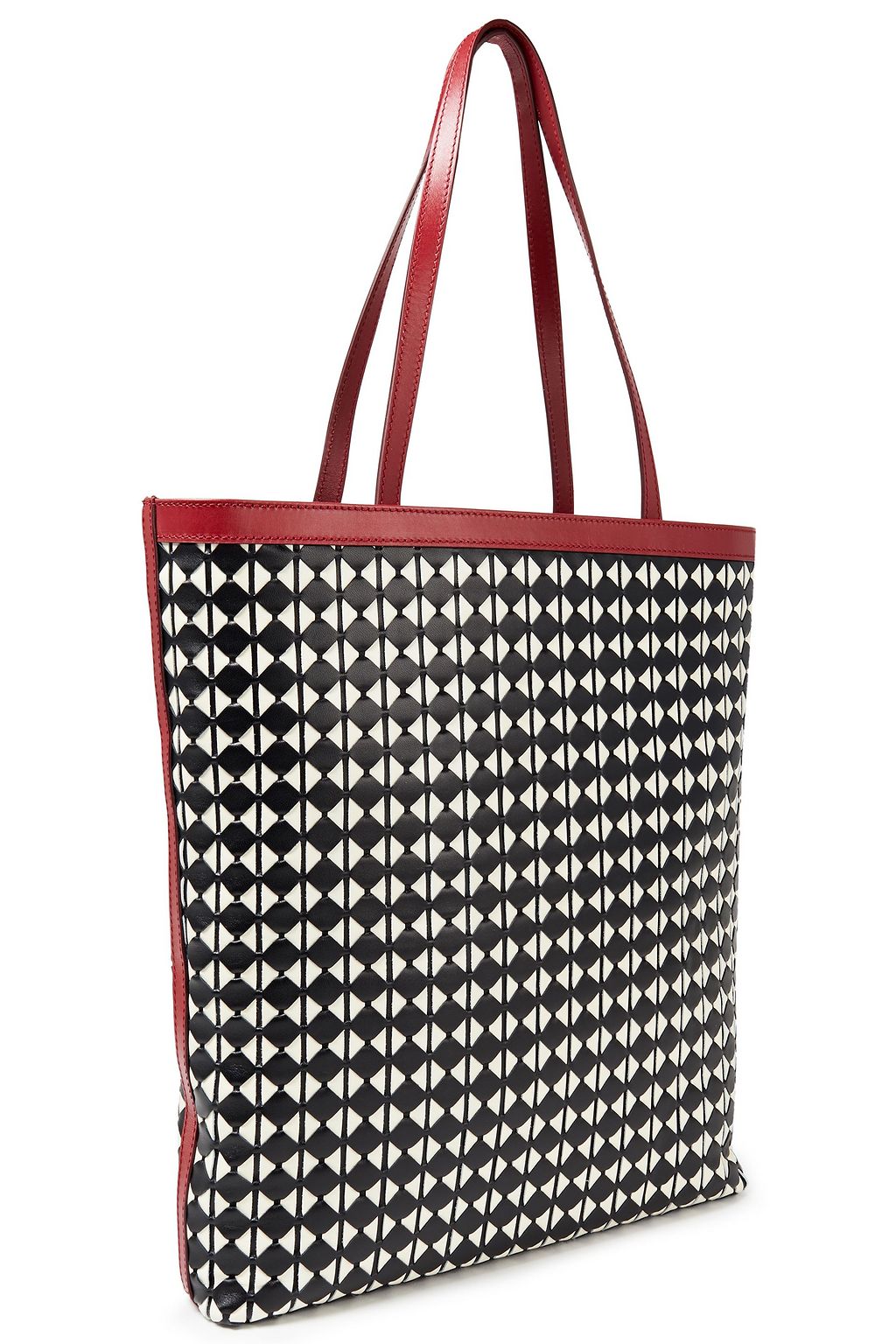 SERAPIAN Mosaico leather tote