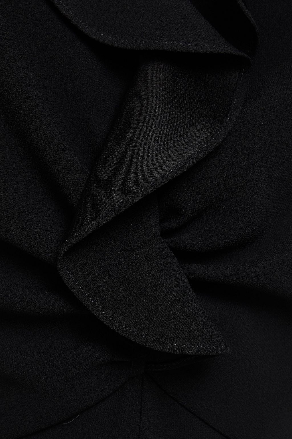 KENZO Ruffled cady wide-leg jumpsuit