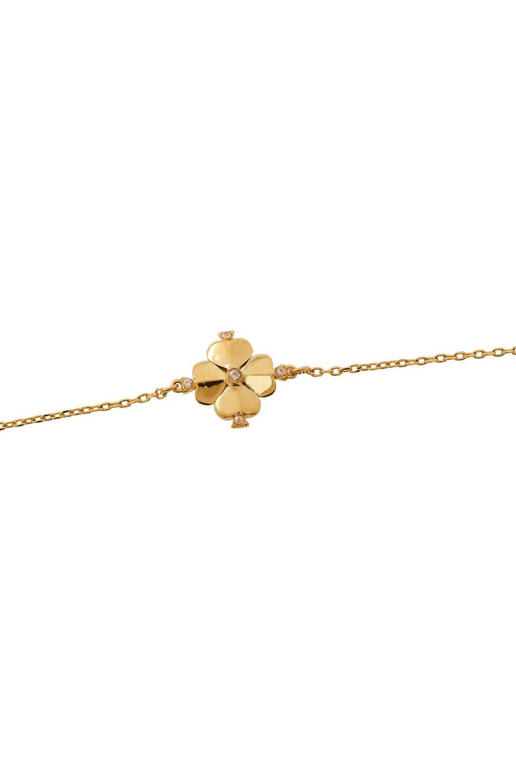 KATE SPADE NEW YORK Gold-tone crystal bracelet
