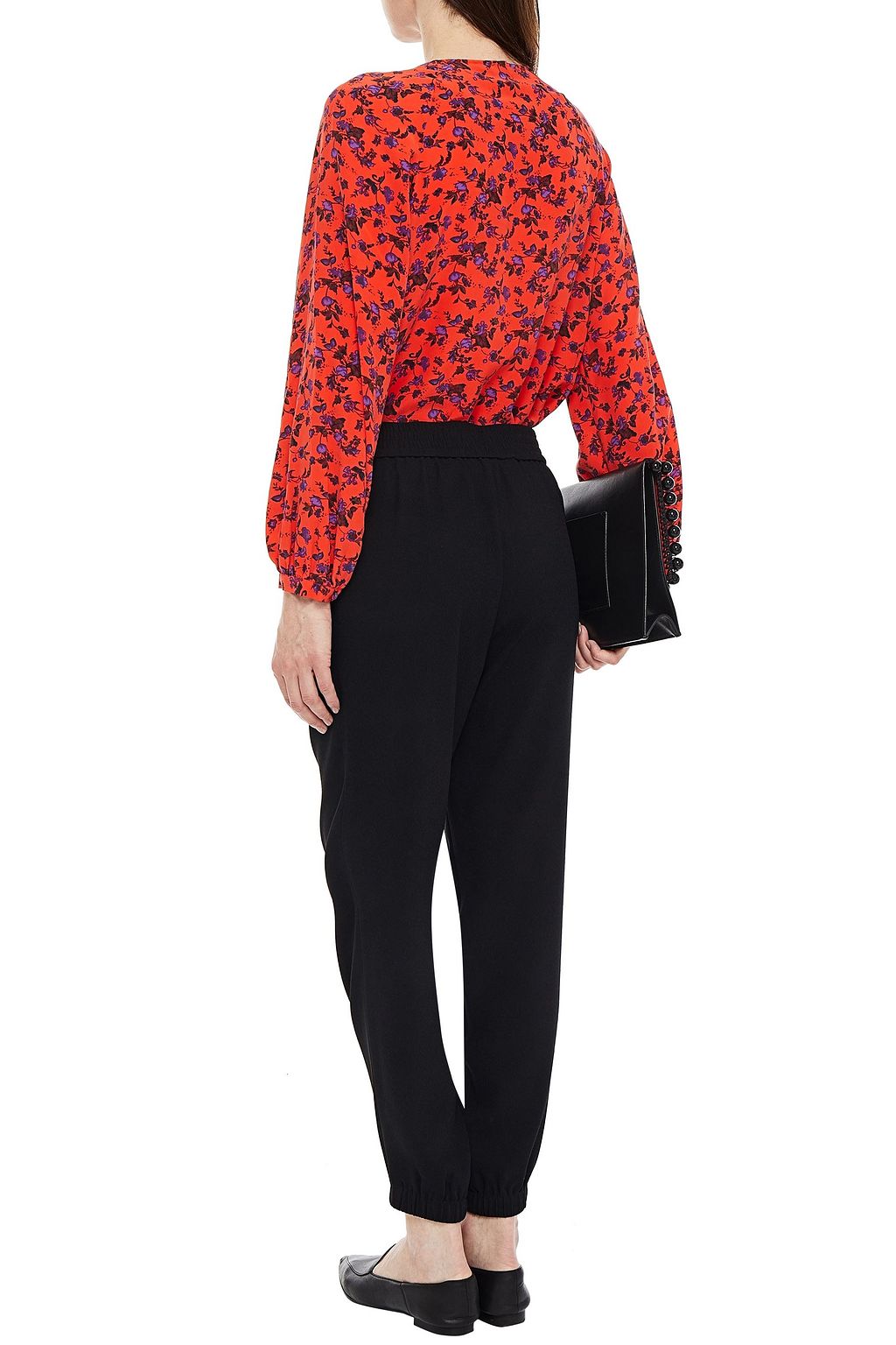 JOIE Shariana floral-print silk crepe de chine shirt